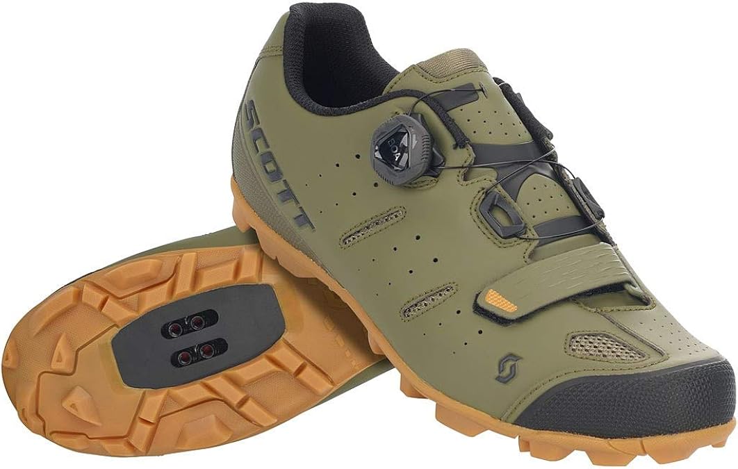 Scott MTB Elite BOA Shoe (Green Moss/Black, 47.0 EU ...