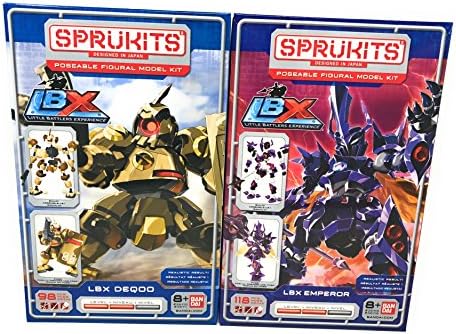 SpruKits LBX: EMPEROR, DEQOO "Level 2" Action Figure MODEL KIT