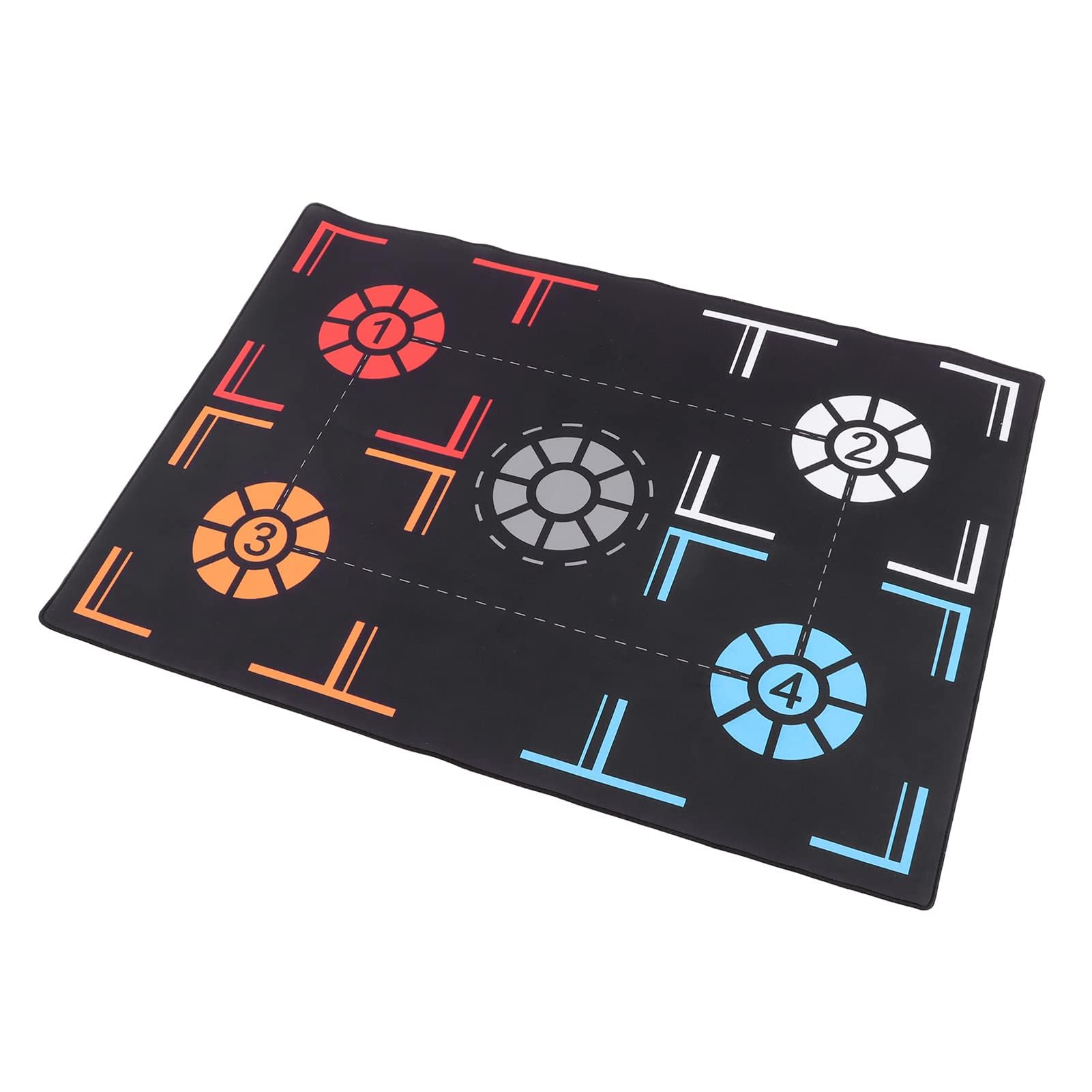 VGEBY Dribble Training Mat, 76x106.7x0.2cm Silent Pad Sports Basketball Footstep Training Mat Gymnastics Mats & Flooring for Kids