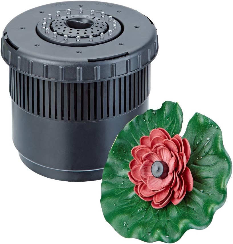 Skyish Pond Aerator/Oxygenator System with LED Lights