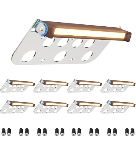 Kwinmyso 4-Pack 5W 12V Low Voltage Hardscape Paver Lights – 2700K Soft White, IP65, 50,000 Hrs, Cuttable Stainless Steel