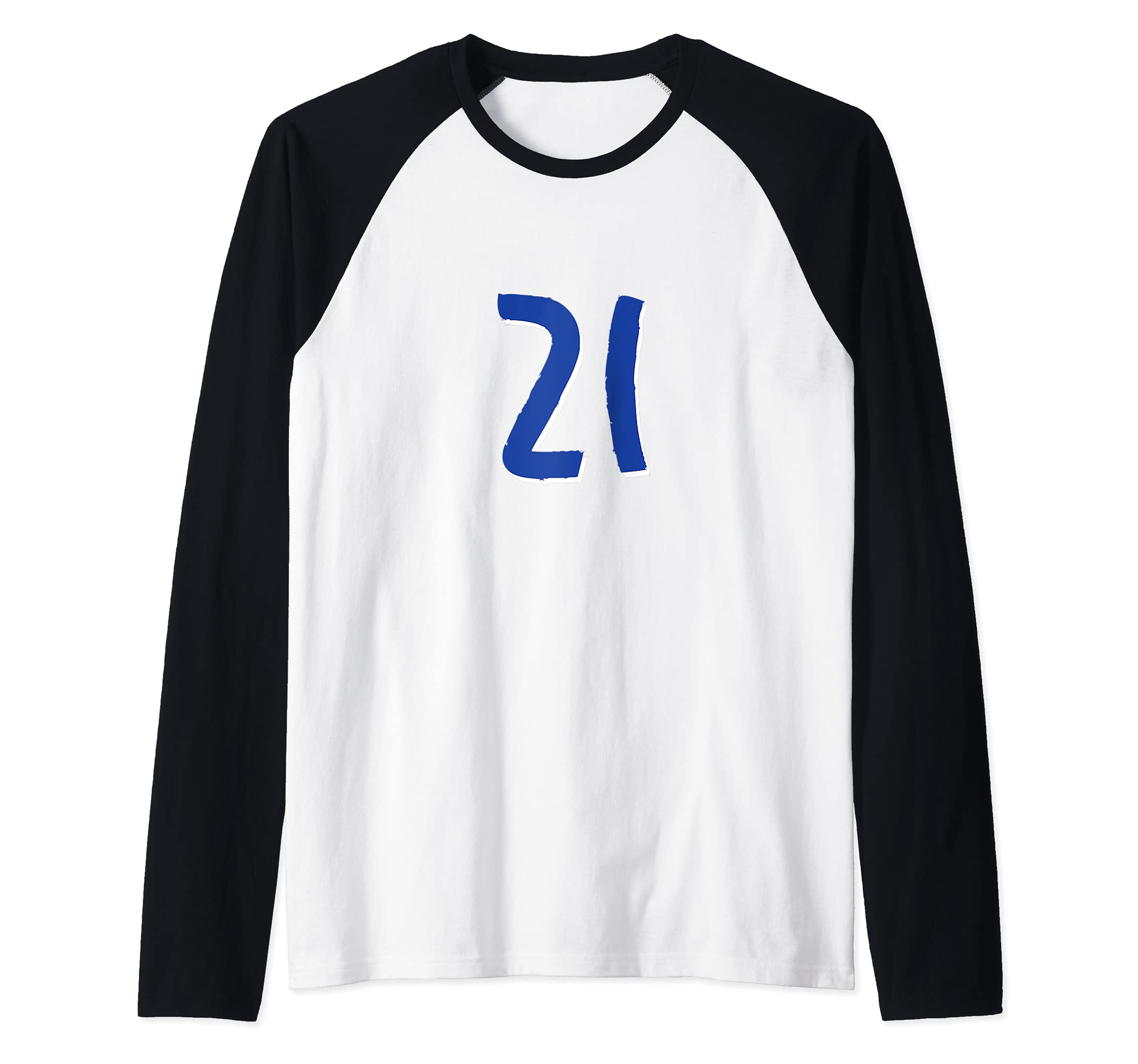 Flag Uruguay Raglan Baseball Tee