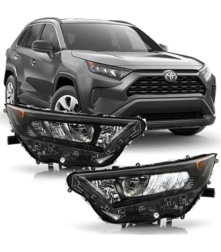 Amazon.com: ACK For Toyota RAV4 Hybrid 19-21 Headlight LE NA Built