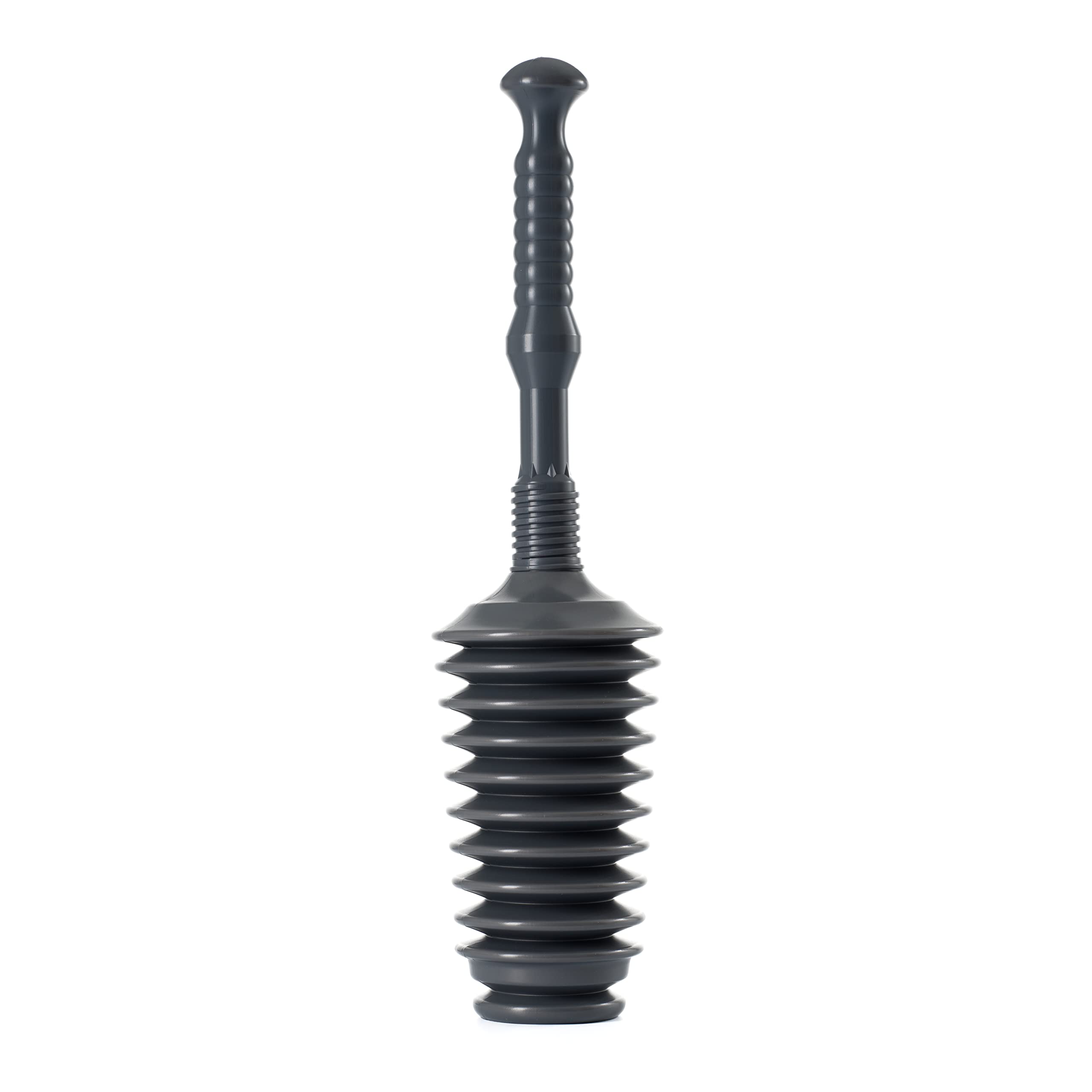 Buffalo - Toilet Plunger - Heavy Duty Unblocker - Ergonomic Bellow Design - Increased Flexibility
