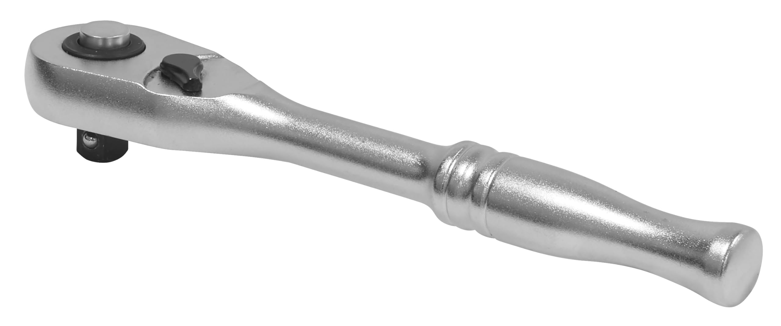 Sealey Premier 1/4" Sq Drive 90-Tooth Ratchet Wrench Flip Reverse, Quick Release, Micro Satin – Premier Platinum -AK7930