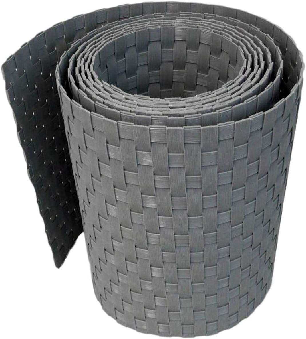 workingHOUSE Polyrattan Privacy Screen Strips for Double Bar Mesh Weatherproof Strips for Fence Balcony and Terrace