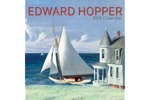 Gifted Stationery Co, Edward Hopper 2025 Wall Calendar