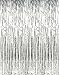 Mcolour Balloon Foil Fringe Curtains, Sliver