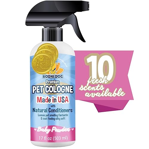 Bodhi Dog Natural Dog Cologne (Baby Powder) Premium Scented