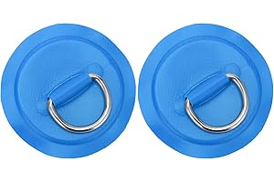 GUOHOQIX Heavy Duty D Ring for Inflatable Boats,Kayaks,Canoes,4 Layer Reinforcement,Durable Metal Construction,Multiple Color