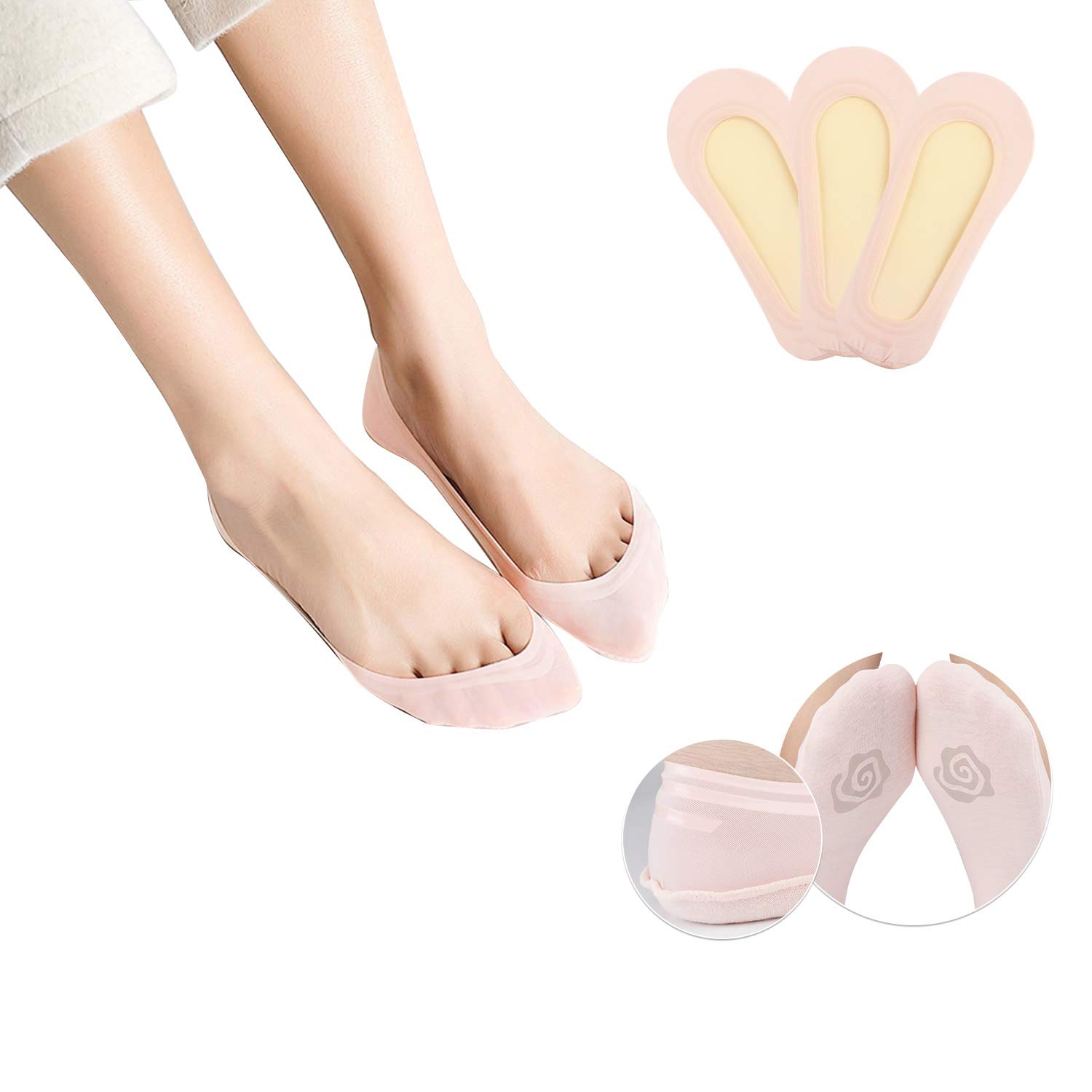 Mua Kodi フットカバー レディース 脱げない 浅履き ショート 靴下 ソックス スニーカー パンプス用 薄手 無地 春 夏 秋 3足組 Tren Amazon Nhật Chinh Hang 21 Fado