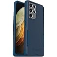 OtterBox Commuter Series Case for Galaxy S21 Ultra 5G (ONLY - Does NOT FIT Non-Plus or Plus Sizes) - Bespoke Way (Blazer Blue/Stormy SEAS Blue)