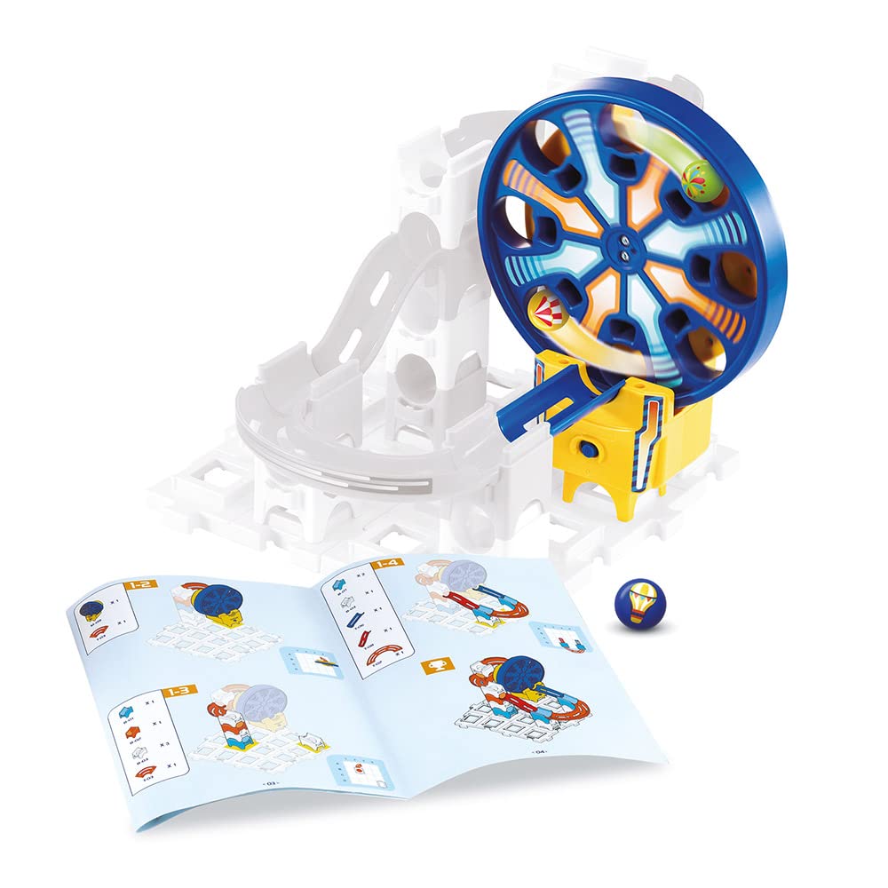 VTech Marble Rush - Extension Motor Ferris Wheel - Interactive Marble Track Expansion Set with Motorised Ferris Wheel - Compatible with All Marble Rush Sets - For Children Aged 4-12 Years