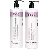 Tahe K-Glicolic Big Kit - Shampoo 1000ml + Mask 1000ml With Glycolic Acid And Keratin for Shine and Hydration