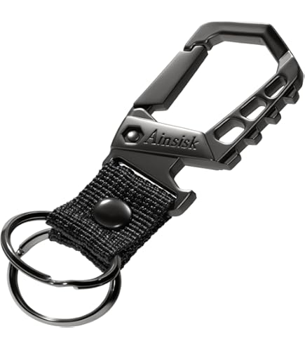 3-in-1 Rotatable Multifunction Keychain - Titanium Alloy Carabiner With Bottle Opener