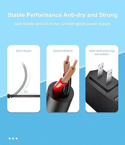 9V AC/DC Power Supply Cord for Octane Fitness Q35 Q35e Q35c Q35ce