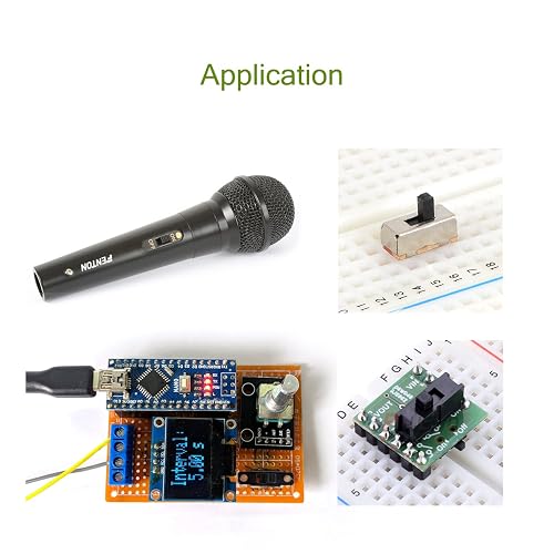 Breadboard Toggle Switch 20-Pack SPDT Mini Slide Switches – 3-Pin ...