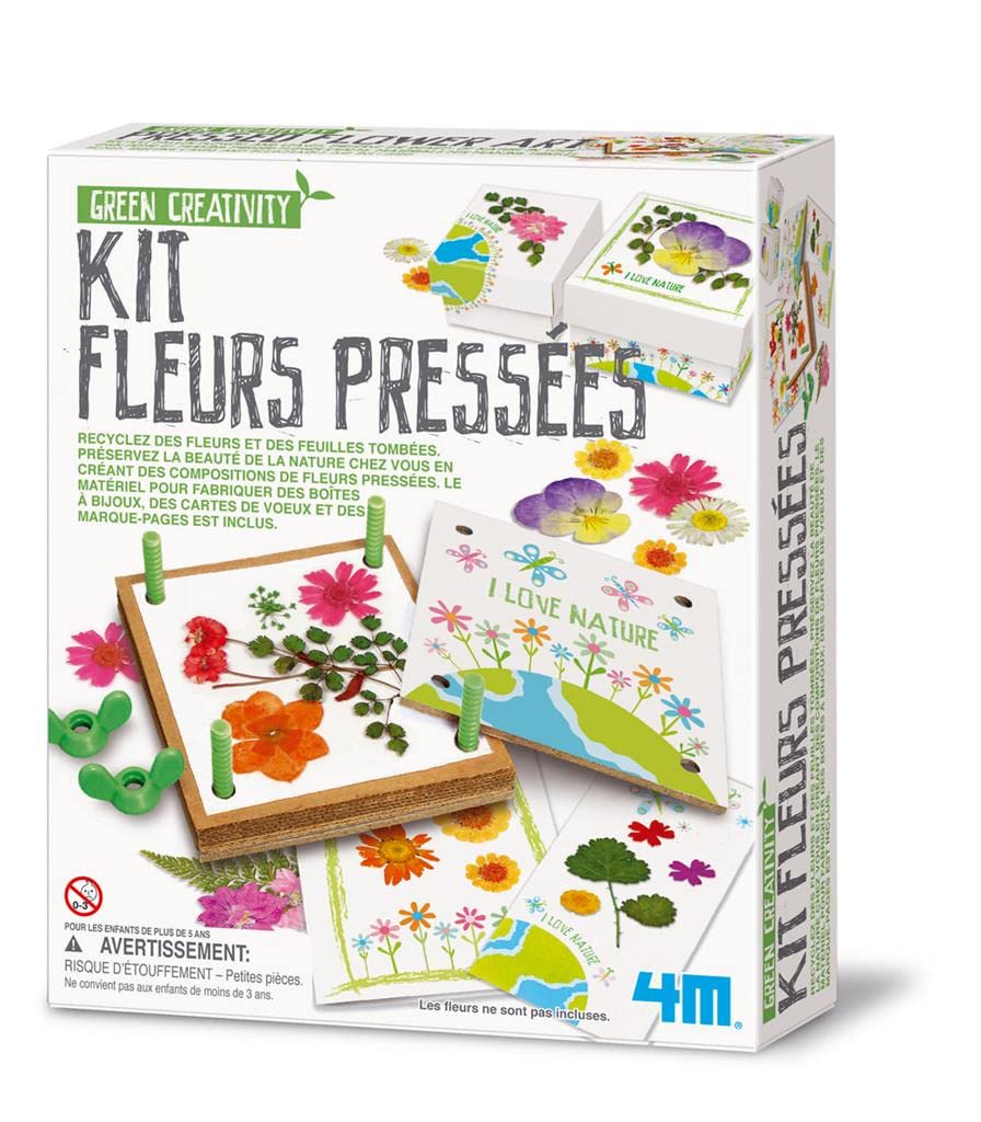 4M- PRESSED Flower Kit, 5664567, Multi-Coloured