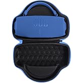 inDomit Hard Protective Travel Case Compatible with JBL Charge 6 Portable Waterproof Bluetooth Speaker(Blue&Black,Case Only)