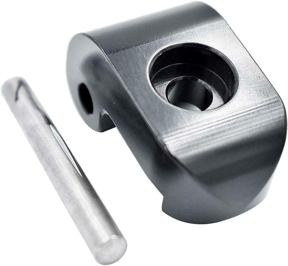 Transer' Black Kick Scooter Modification Lock Front Latch for Xiaomi M365 Electric Scooter DIY Replacement Accessories