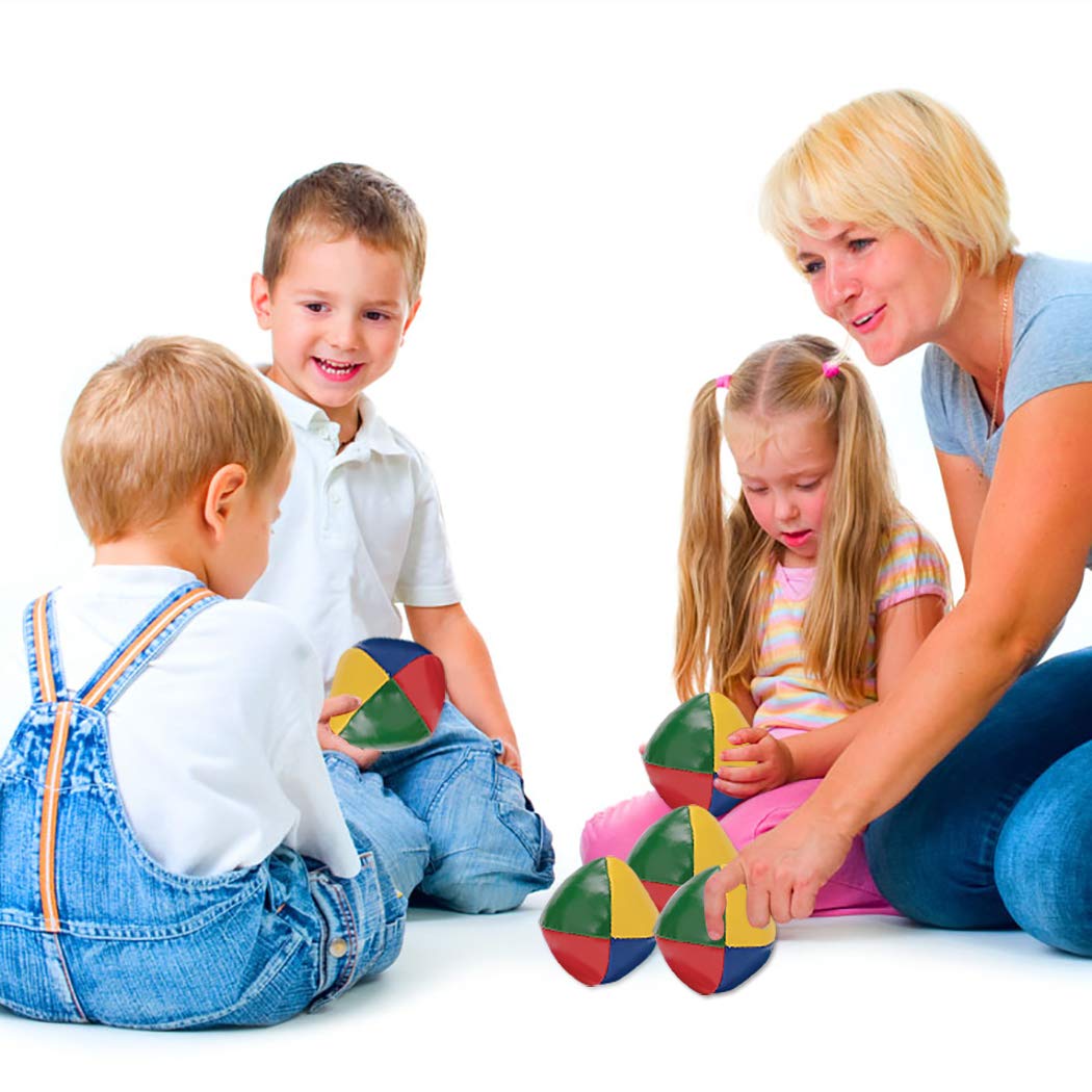 Joyibay 12PCS Bolas de Malabares Bolas de Juego Divertido Juguetes Interactivos para Niños