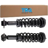 TRQ Front Shock &amp; Spring Strut Assembly Set Driver &amp; Passenger Side | For 2015-2020 Ford F-150