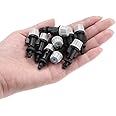 50pcs/Set Misting Nozzles Plastic Sprinkler Atomizer Nozzles for Patio Garden Agricultural Greenhouse Drip Irrigation Outdoor Cooling System