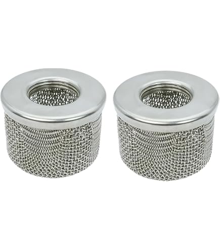 2 Pièces Filtre De Aspiration 5RT91 1/4 - Pour Pulvérisateur - Stock Ancien Neuf