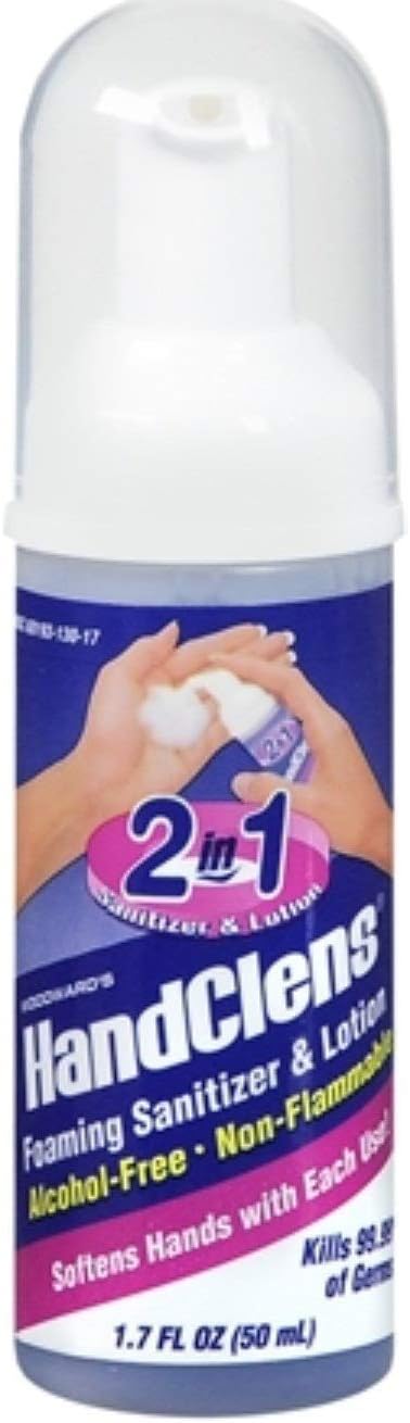 HandClens Instant Sanitizing Foam 1.70 oz (Pack of 5)