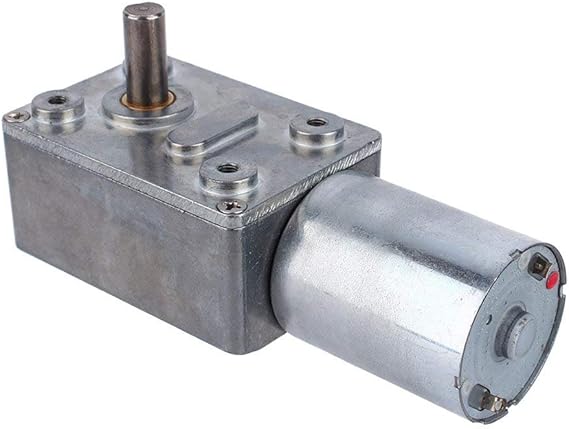 Motoriduttore DC 12V Con Vite Senza Fine E Encoder, Alta Coppia, Modelli Da 10 A 100 Rpm, Per Robotica E Progetti Fai-da-te - 2