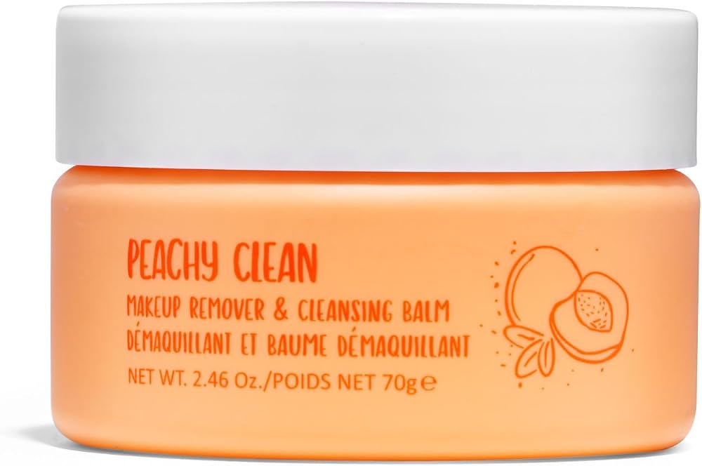 W7 Peachy Clean Makeup Remover and Cleansing Balm Peach Scent Removing