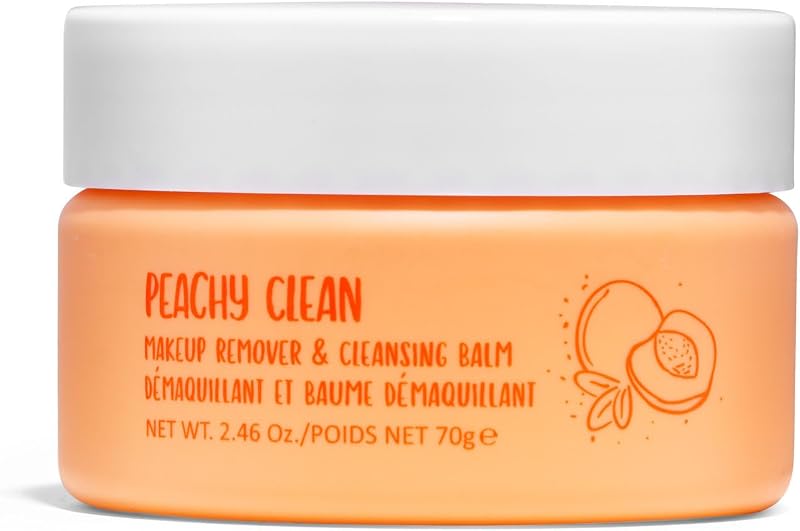 W7 Peachy Clean Makeup Remover and Cleansing Balm Peach Scent Removing
