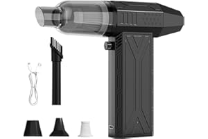 Thermal Snow Blower - 15.5x7.5x4cm Electric Air Duster | Hand Held Snow Blower | Rechargeable Cordless Air Duster | for Melti