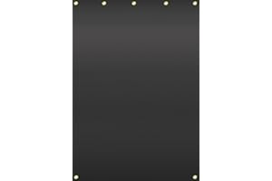 Cimarron Sports Heavy-Duty Rugged Rubber Baseball Softball Backstop Net Saver Reinforced with Woven Nylon Mesh Inner Core and Heavy-Duty Grommets for Easy Hanging