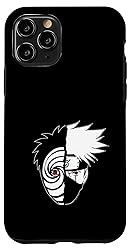 Naruto Shippuden Kakashi Tobi Split Face Case for