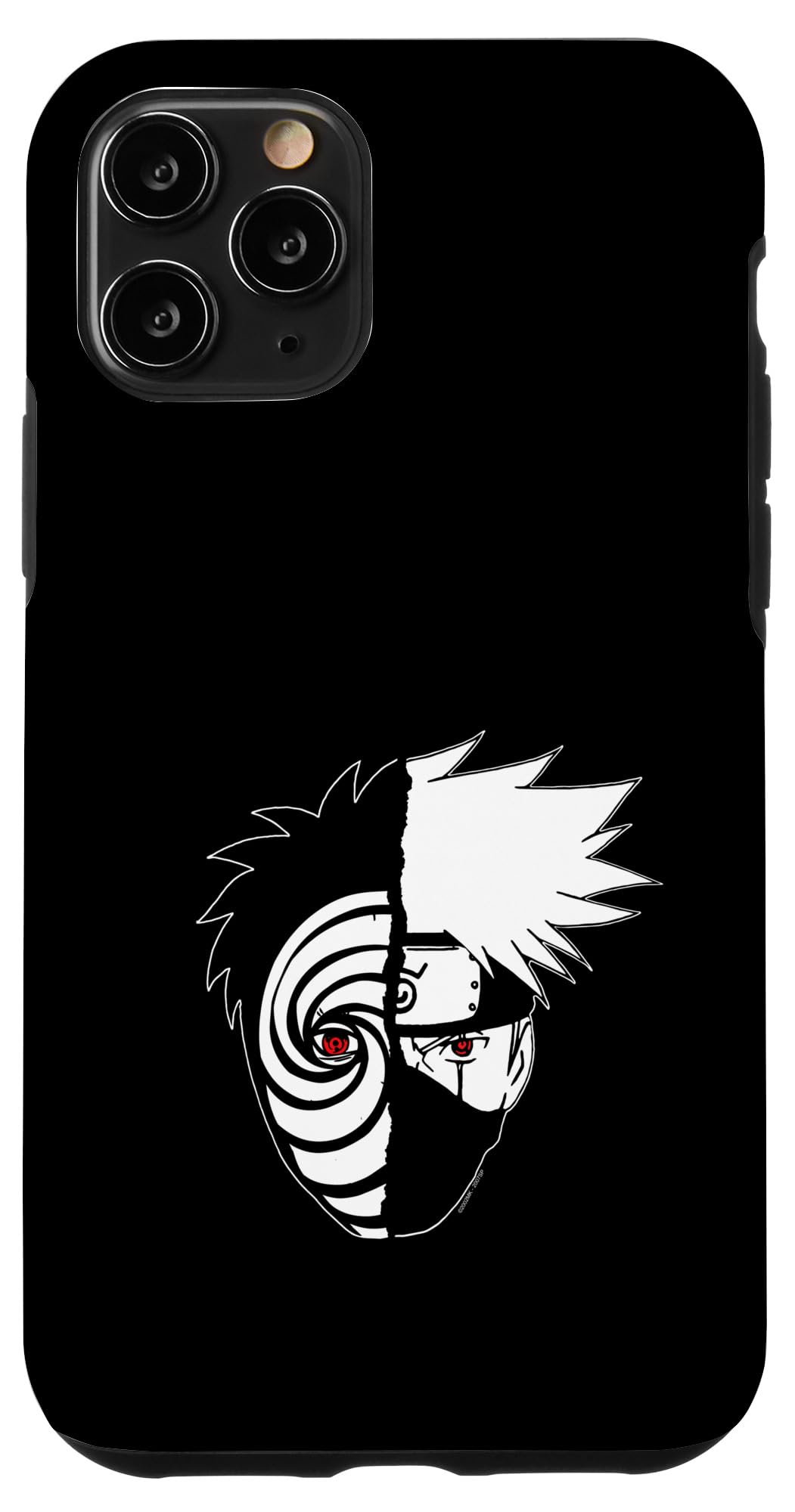 Naruto Shippuden Kakashi Tobi Split Face Case for