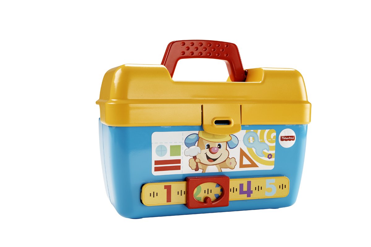 Fisher-Price CGV13 - Réveil Éducatif - Boite A Outil Eveil