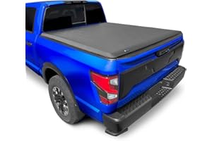 Tyger Auto T1 Soft Roll-up Truck Bed Tonneau Cover Compatible with 2017-2024 Nissan Titan | 5.5' (67") Bed | TG-BC1N9048