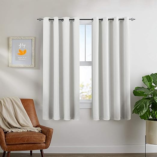 Amazon Com Jinchan Blackout Curtains For Bedroom With One Panel