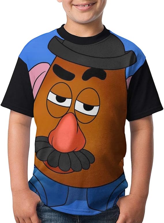 Amazon Co Jp ミスターポテトヘッド 3 子供tシャツ 半袖 かわいい アニメ 日常服 夏 男の子 女の子 薄手 通気性 柔らかい 子供服 Tシャツ 服 ファッション小物