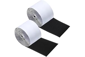 Adoerpai Hook and Loop Strips Length 6.6FT width 1.96Inch Adhesive Mounting Tape For Guitar Pedal Board