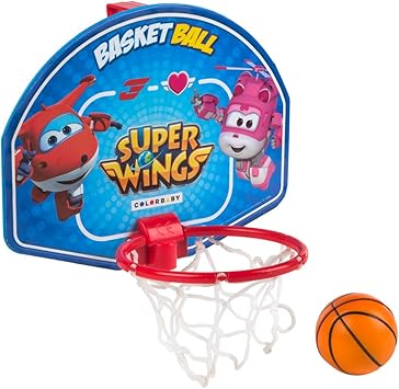 Super Wings - Mini canasta de baloncesto 28x22 cm (77053): Amazon ...