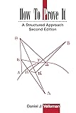 How to Prove It: A Structured Approach, 2nd Edition