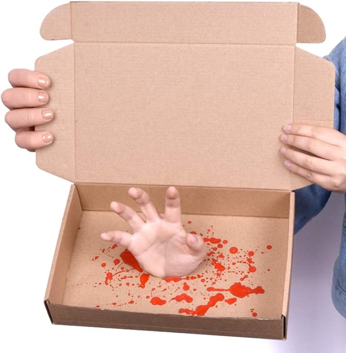 Amazon Com The Third Hand Fake Hand Width 3 3 4 Magic Tricks Halloween Hand Props Magician Stage Accessory Illusion Gimmick Props Comedy Funny Toys Games