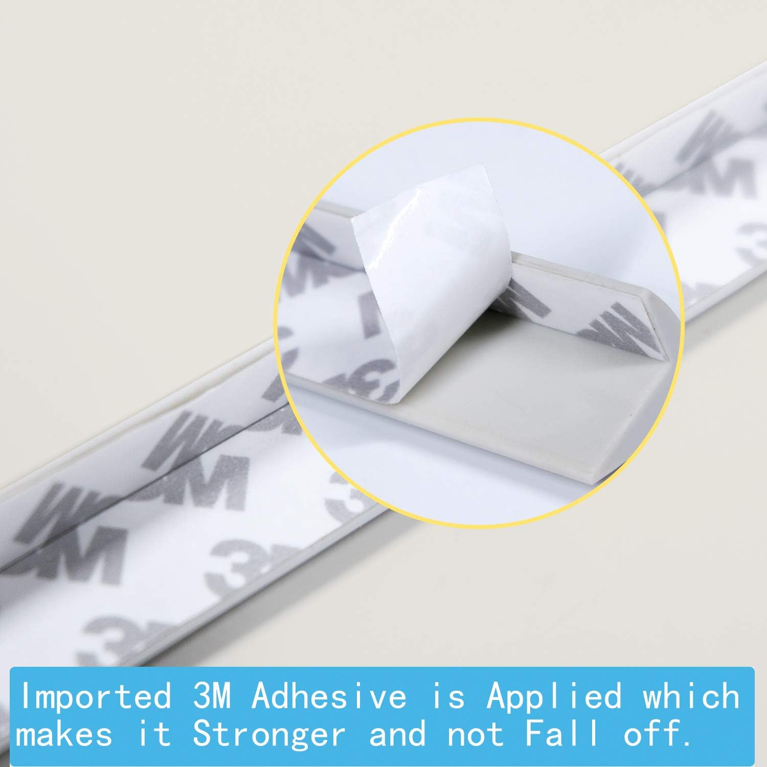 LONGFITE Table & Cabinet Edge Protector, Baby Protection, Table Corner Guard Strip (10 in., 8 pcs), Home Cabinet Bumper - Image 4