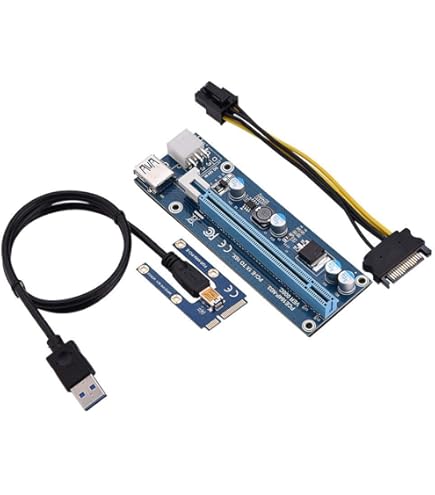 VER009S Plus PCI-E PCI Express 1X~16X 6個 Amazon.com: ezqnirk 1pcs VER009S Plus PCI Express PCIE PCI-E Riser