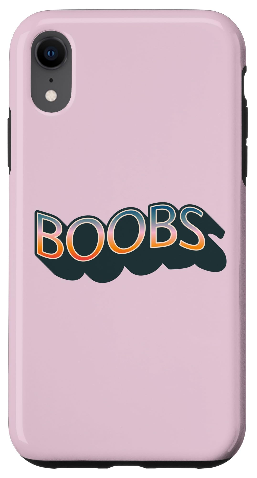 iPhone XR BOOBS Vintage Vibes Design Case