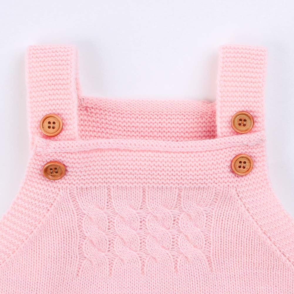 baby girl knit overalls