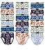 Andrew Scott Boys 12 Pack & 18 Pack Cotton Underwear Briefs for Toddlers and Big Boys in Assorted Colors Prints