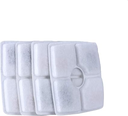 Pet Filtre Fontaine Fontaine à Eau Cartouches Filtrantes Pour Animal Domestique Chien De Remplacement Ion Exchange Résine Et Coton Filtre à Charbon